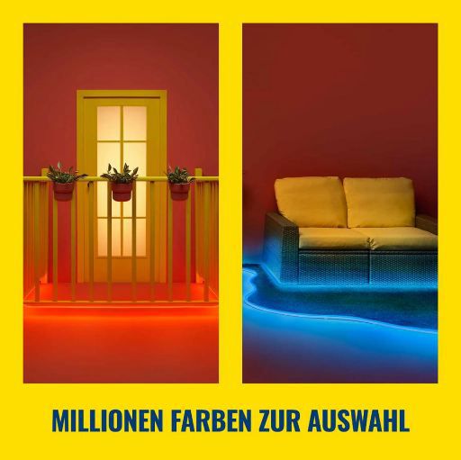 💡 2er Set WiZ Tunable White & Color Outdoor LED Strip, 5m für 199,95€ (statt 298€)