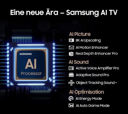 🤯 WOW! Samsung QN800D 65 Neo QLED 8K Smart TV mit 100Hz für 1.679,84€ (statt 2.409€)