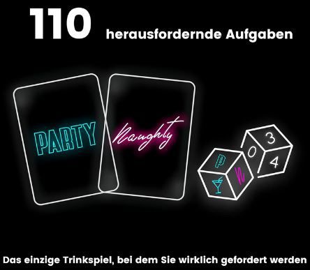 Party or Naughty Trinkspiel für 10+ Personen für 9,94€ (statt 19€)