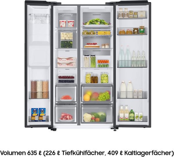 Samsung RS6GA884CB1/EG Side by Side Kühlschrank, 635L für 1.596€ (statt 1.899€)