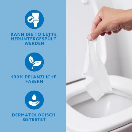 240er Pack by Amazon Sanfte & feuchte Toilettentücher ab 5,68€ (statt 9€)