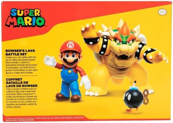 Nintendo Super Mario, Bowsers Lava Battle Set für 27,48€ (statt 33€)