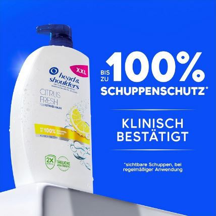 800ml Head & Shoulders Citrus Fresh Anti Schuppen Shampoo ab 8,44€ (statt 11€)