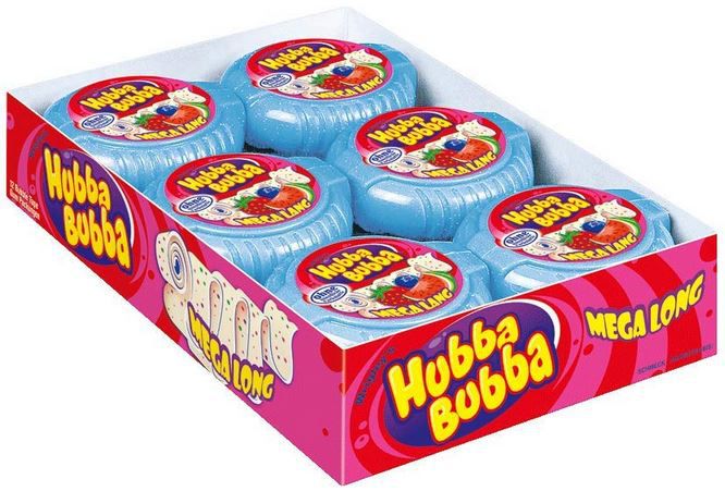 😋 12er Pack Hubba Bubba Kaugummi Tape Triple Mix ab 16,87€ (statt 21€)