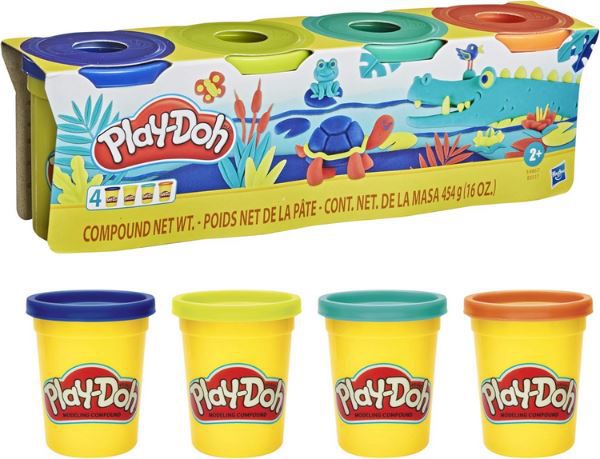 4er Pack Play Doh Wild Set mit 112g Dosen für 2,99€ (statt 5€)