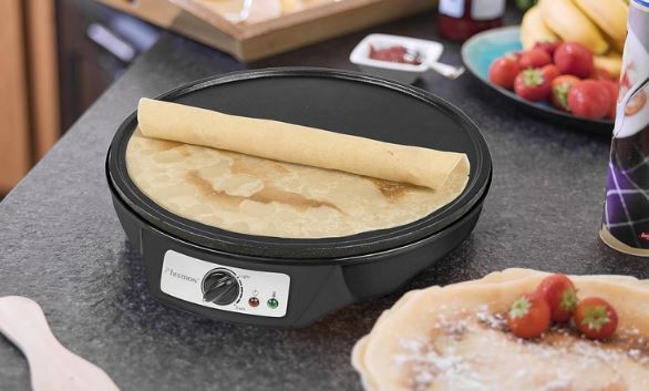 Bestron Crêpes Maker im Retro Design für 21,24€ (statt 31€)