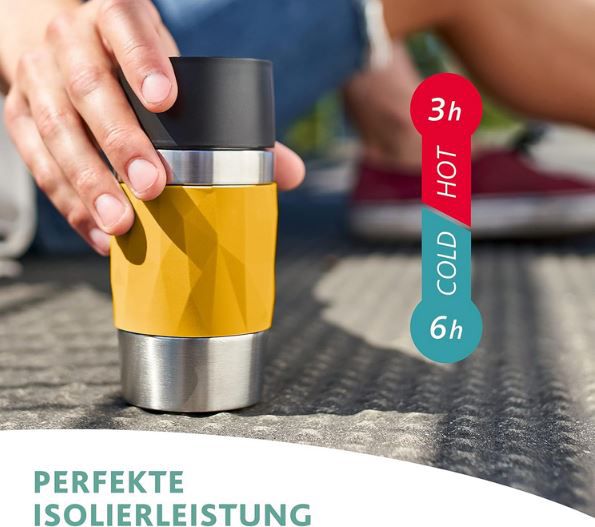 Emsa N21609 Travel Mug Compact Thermo /Isolierbecher für 16,99€ (statt 22€)