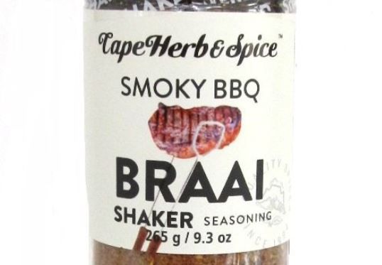 🥩 Cape Herb & Spice   Smoky BBQ Braai Shaker, 265g ab 5,13€ (statt 7€)