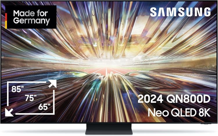 🤯 WOW! Samsung QN800D 65 Neo QLED 8K Smart TV mit 100Hz für 1.679,84€ (statt 2.409€)