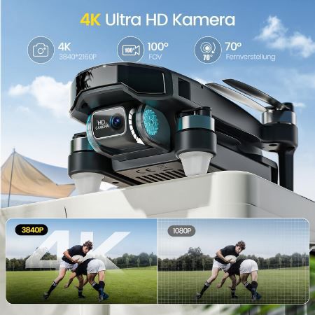 Holy Stone HS460 GPS Drohne mit 4K Kamera für 101,99€ (statt 150€)