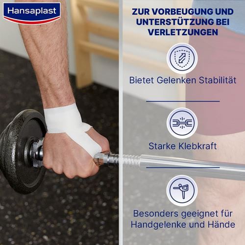 Hansaplast Robustes Sporttape, 2,5cm x 10m ab 3,19€ (statt 5,99€)