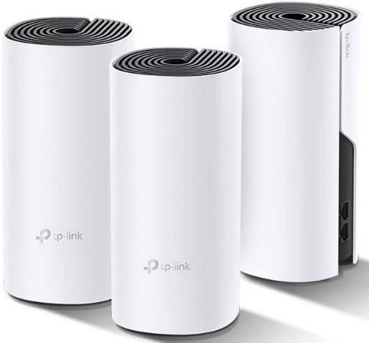 3er Pack TP Link Deco P9 Powerline WLAN Mesh Set für 99,99€ (statt neu 161€)