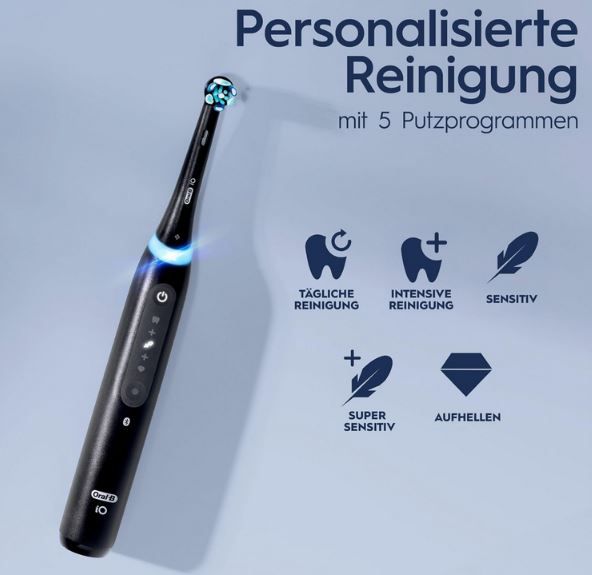 Oral B iO Series 5 Plus Edition Elektrische Zahnbürste, Doppelpack für 183,99€ (statt 219€)