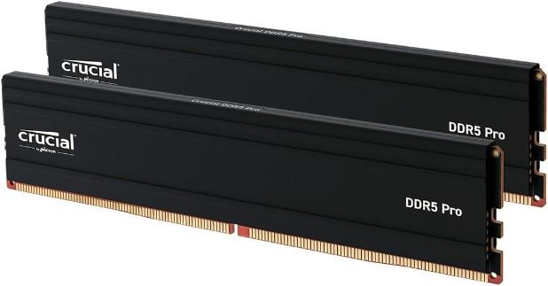 Crucial Pro DDR5 RAM 32GB Kit (2x16GB), 6000MHz für 78,14€ (statt 93€)