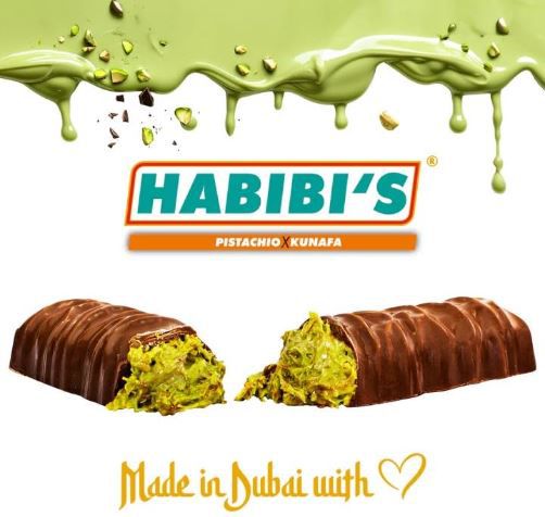 🍫 24x Habibis Dubai Riegel mit Pistazien Creme & Engelshaar für 58,49€ (statt 70€)