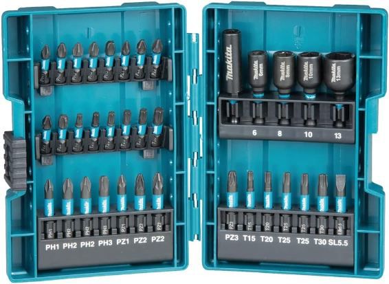 🧰 Makita B 66880 Impact Black Bit Set, 35 teilig für 21,49€ (statt 25€)