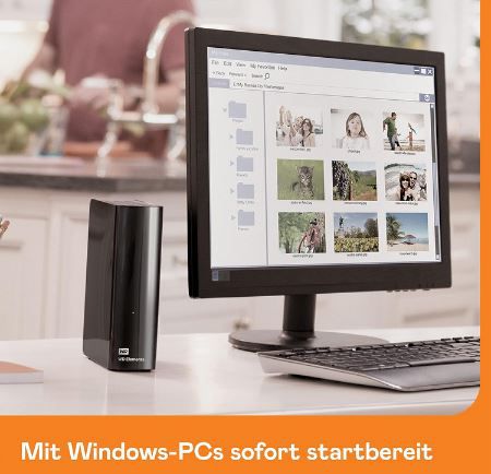 💾 WD Elements Desktop externe Festplatte, 16TB für 304€ (statt 341€)