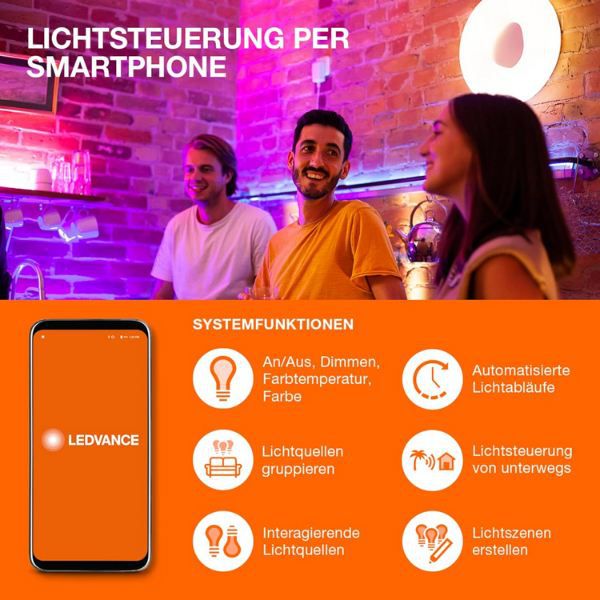 💡 Ledvance Smart+ Planon Frameless LED Deckenleuchte für 24,99€ (statt 36€)