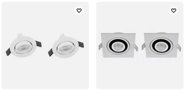 💡 Philips, Ledvance, EcoLight Einbaustrahler/Sets   1 Kaufen, 1 Gratis dazu