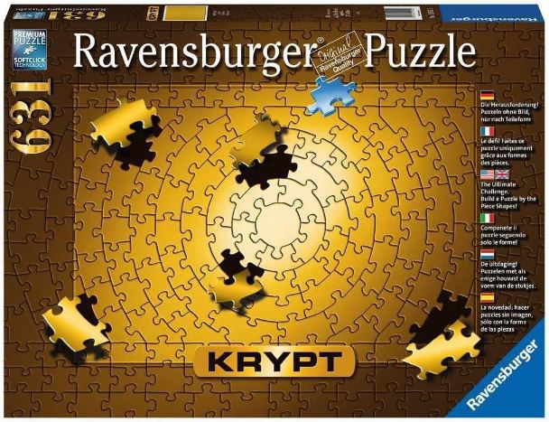 🧩 Ravensburger 15152 Krypt Puzzle Gold mit 631 Teilen für 8,50€ (statt 14€)