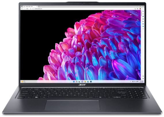 💻 Acer Swift Go 16 OLED 3,2K Notebook mit Intel Ultra 7 155H für 1.314€ (statt 1.649€)