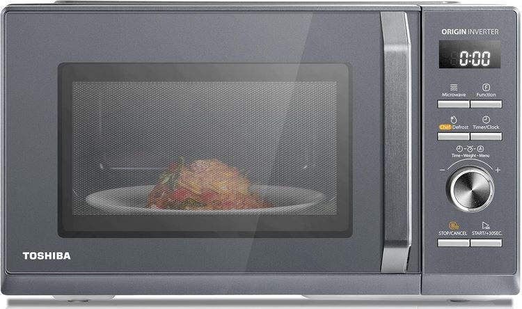 🍛 Toshiba MW3 AG25PFI Mikrowelle mit Grill, 25L für 119,99€ (statt 150€)