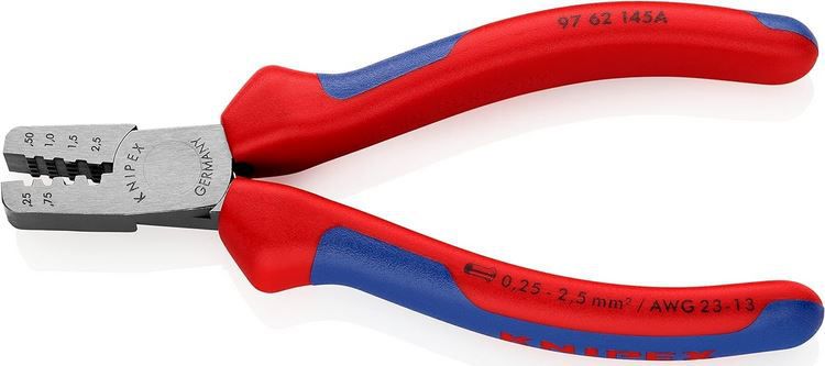 Knipex Crimpzange für Aderendhülsen mit Comfort Griffen, 145mm für 23,80€ (statt 27€)