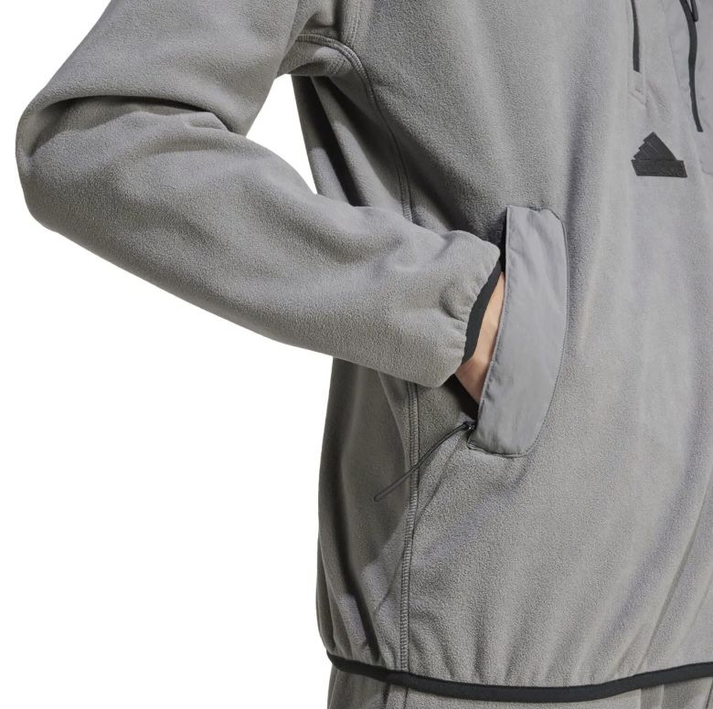 adidas City Escape Polar Fleece Zip Pullover für 44,98€ (statt 59€)