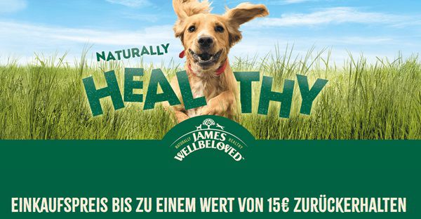 Katzen  und Hundefutter von JAMES WELLBELOVED gratis ausprobieren