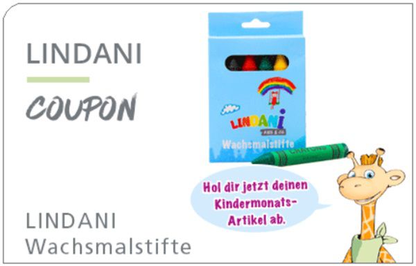 Linda Apotheken: LINDANI Wachsmalstifte gratis