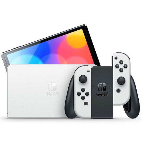 Nintendo Switch OLED weiß für 1€ + Vodafone 30GB 5G/Flat für 19,99€ mtl. +120€ Bonus