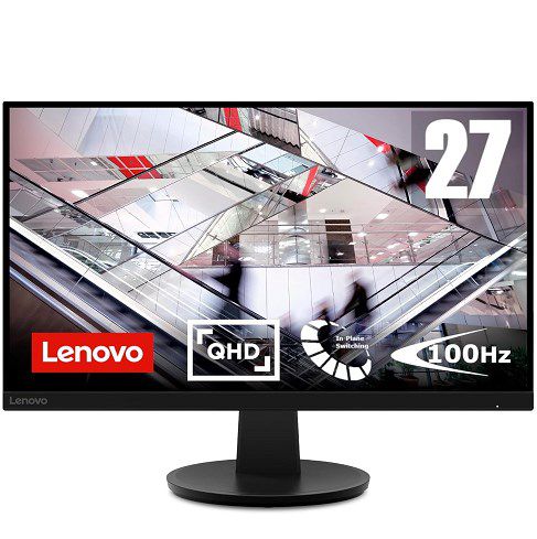 Lenovo N27q 27″ QHD Monitor 100Hz 4ms für 130,99€ (statt 144€)