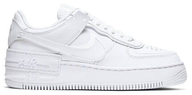 Nike Air Force 1 Shadow Damen Sneaker in Weiß für 100€ (statt 129€)