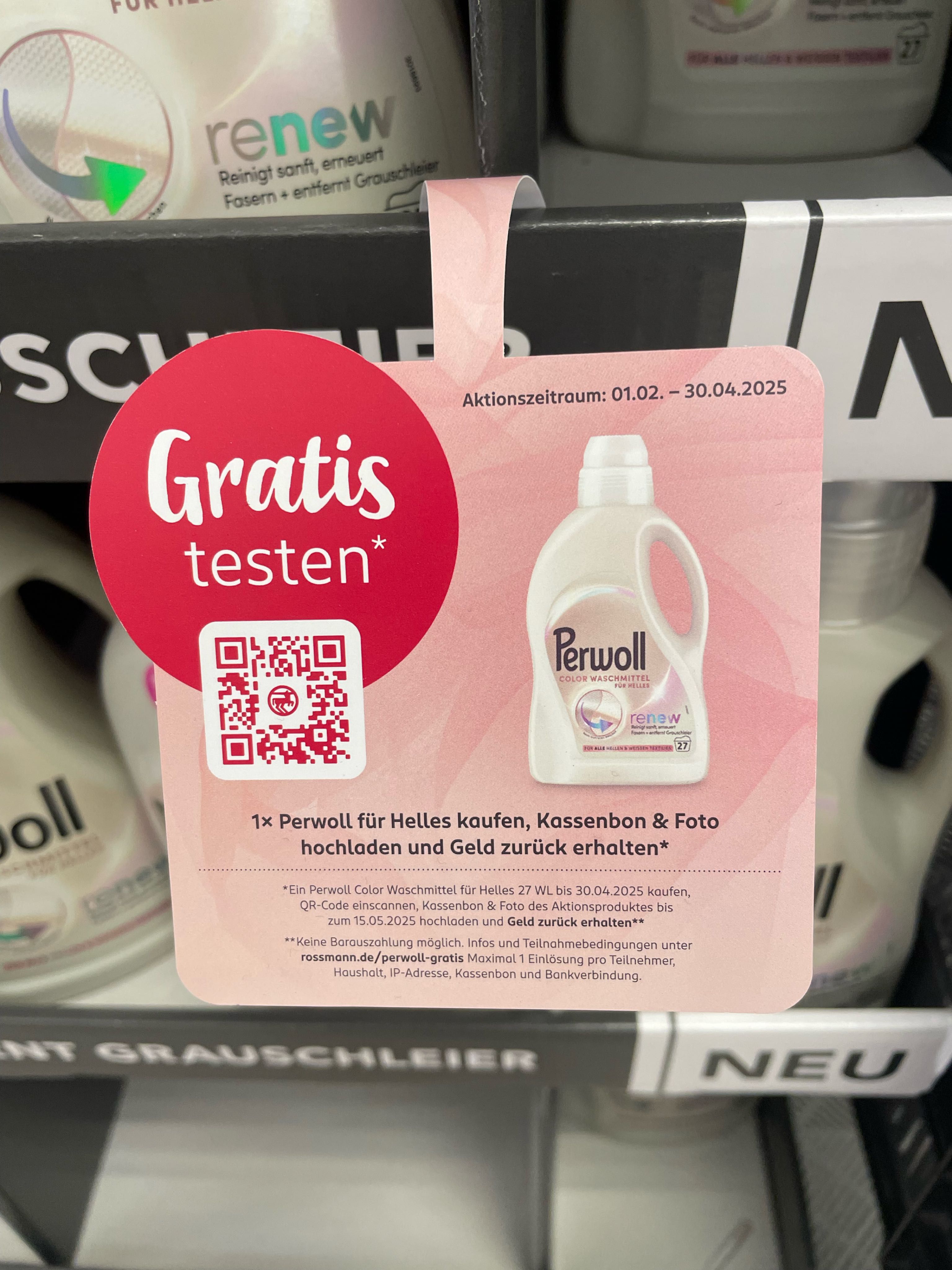 perwoll für helles gratis testen