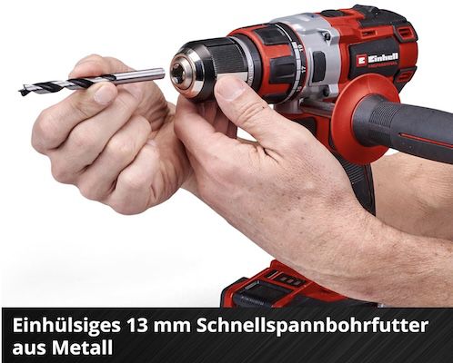 👷🏻‍♂️ Einhell TP CD 18/80 Li BL Solo Akku Bohrschrauber für 77€ (statt 95€)