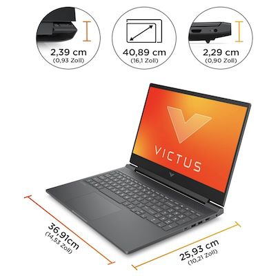 👨‍💻 HP Victus Gaming Laptop mit 16 GB RAM & 512 GB SSD für 1.099€ (statt 1.259€)