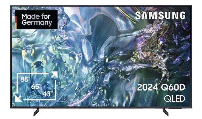 📺 Samsung QLED 4K Q60D Fernseher mit 65 Zoll für 699,99€ (statt 770€)