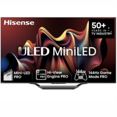 Hisense 85U7NQ – 85″ 4K ULED MiniLED Fernseher für 1.399€ (statt 1.594€)