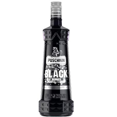 🍹 1L Puschkin Black Berries Schwarze Johannisbeeren Likör für 9,49€ (statt 15€)