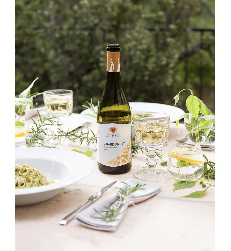 🇮🇹 0,75L Settesoli Chardonnay   trockener Weißwein aus Sizilien für 4,99€ (statt 7€)