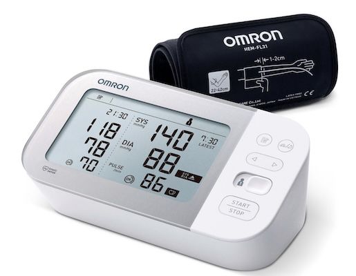 OMRON X7 Smart   Automatisches Oberarm Blutdruckmessgerät für 92,50€ (statt 102€)