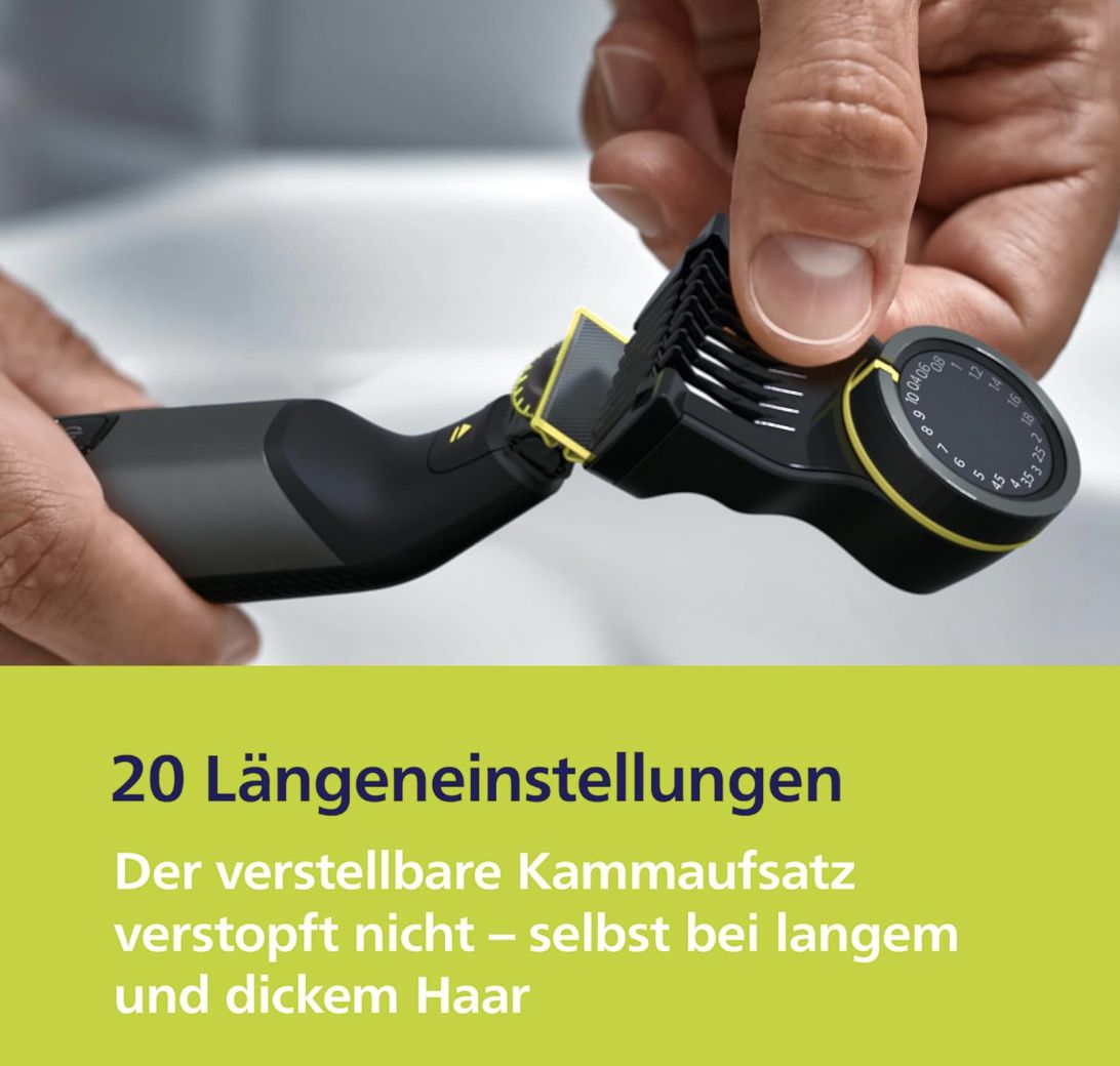 🧔🏼‍♂️🪒 Philips OneBlade Pro 360 Face & Body für 74,99€ (statt 90€)