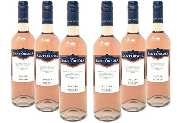 🍷🍇🇮🇹 6x 0.75L SantOrsola Puglia I.G.T. Roséwein für 24,99€ (statt 30€)