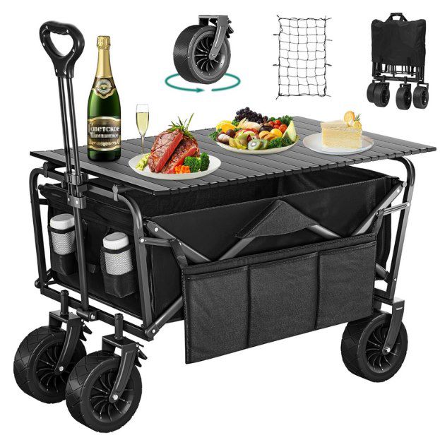 YITAHOME Bollerwagen mit Tisch für 75,39€ (statt 116€)