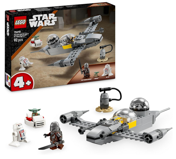 LEGO Star Wars 75410 Mandos und Grogus N-1 Fighter für 17,99€ (statt 22€)