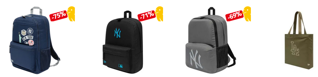 New Era Rucksäcke & Taschen Sale ab 8,99€ +VSK