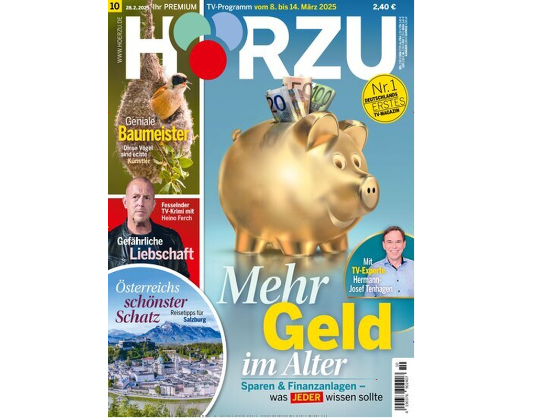 📰 Hörzu Jahresabo 52 Ausgaben direkt nur 39,90€ (statt 140€) Sofortrabatt