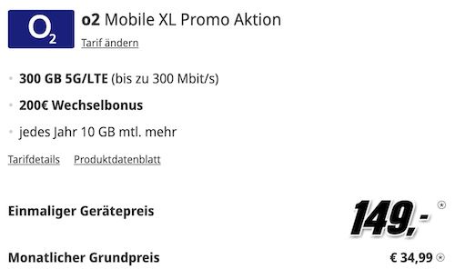 🔥 Apple iPhone 16e (256GB) für 149€ + o2 Allnet 300GB für 34,99€ mtl. + 200€ Bonus