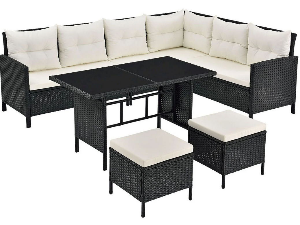 ⛱️🥃 Juskys Manacor Gartenlounge 7 Personen für 354,95€ (statt 449€)