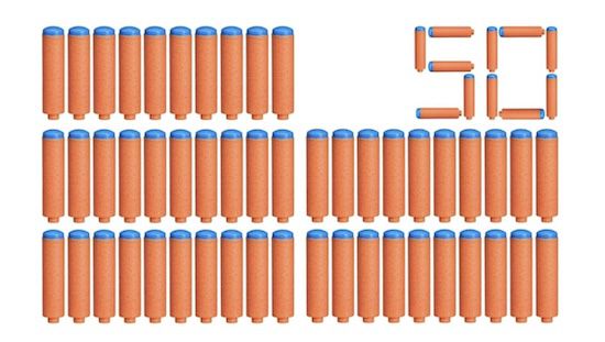 🔫 50er Pack Nerf N Series N1 Darts für 2,99€ (statt 12€)